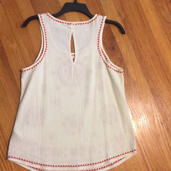 Lucky Brand Embroidered Tank Top - Picture 4 of 5